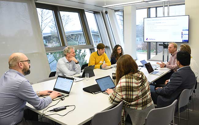 A panel discussion at the FAIRplus SME event